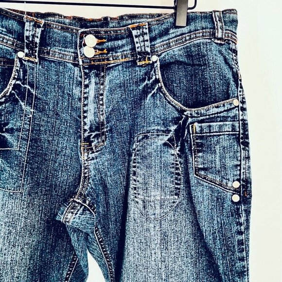 Makaveli Juniors Tupac Shakur  Jeans Size 13 Vintage Streetwear Rap Hip Hop - Picture 6 of 16